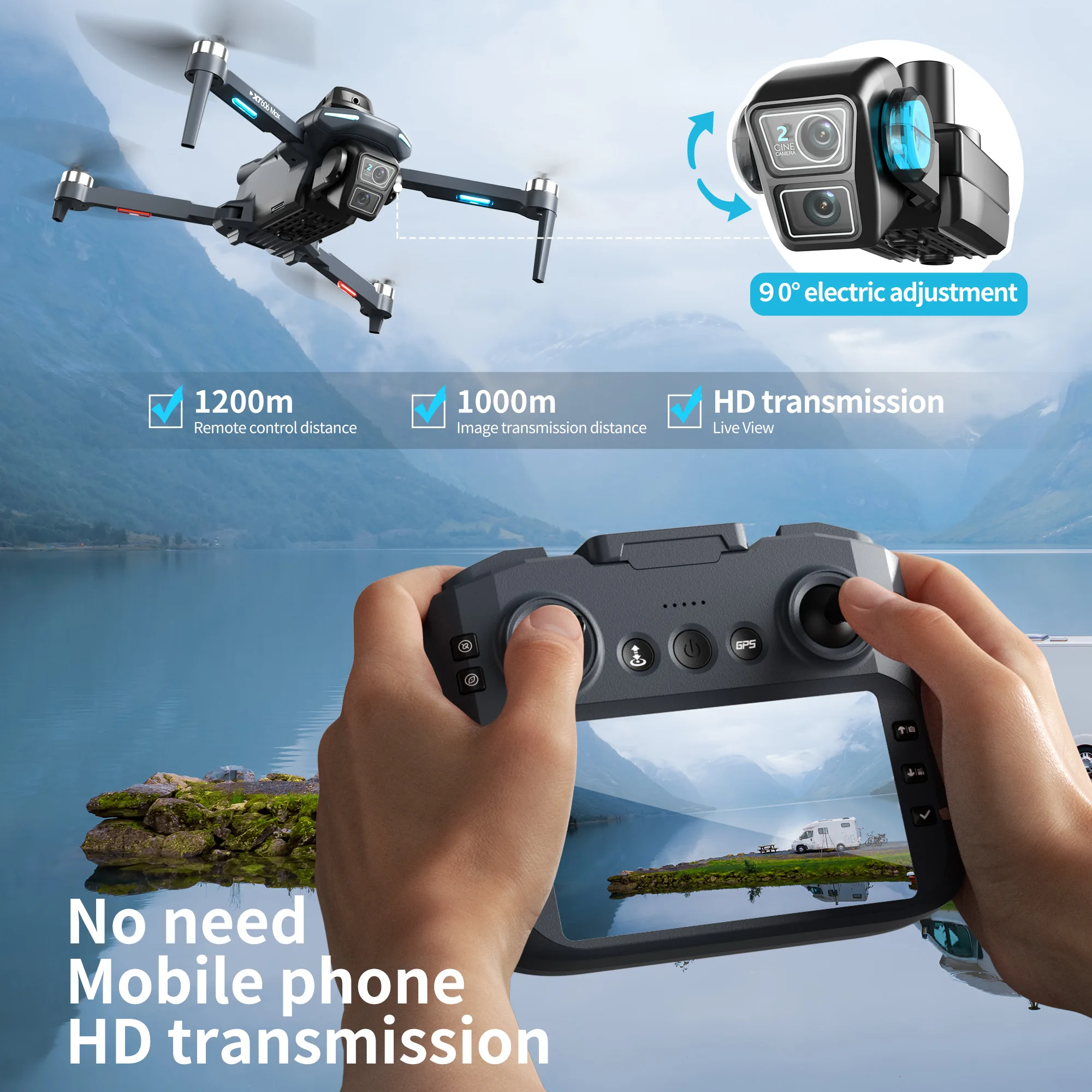 Original XT606 Drone Professio - Drone Mapping review and price