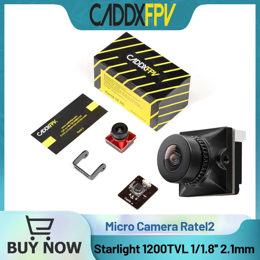 CADDX Micro FPV Camera Ratel 2 - Drone Aerial Photography review and price