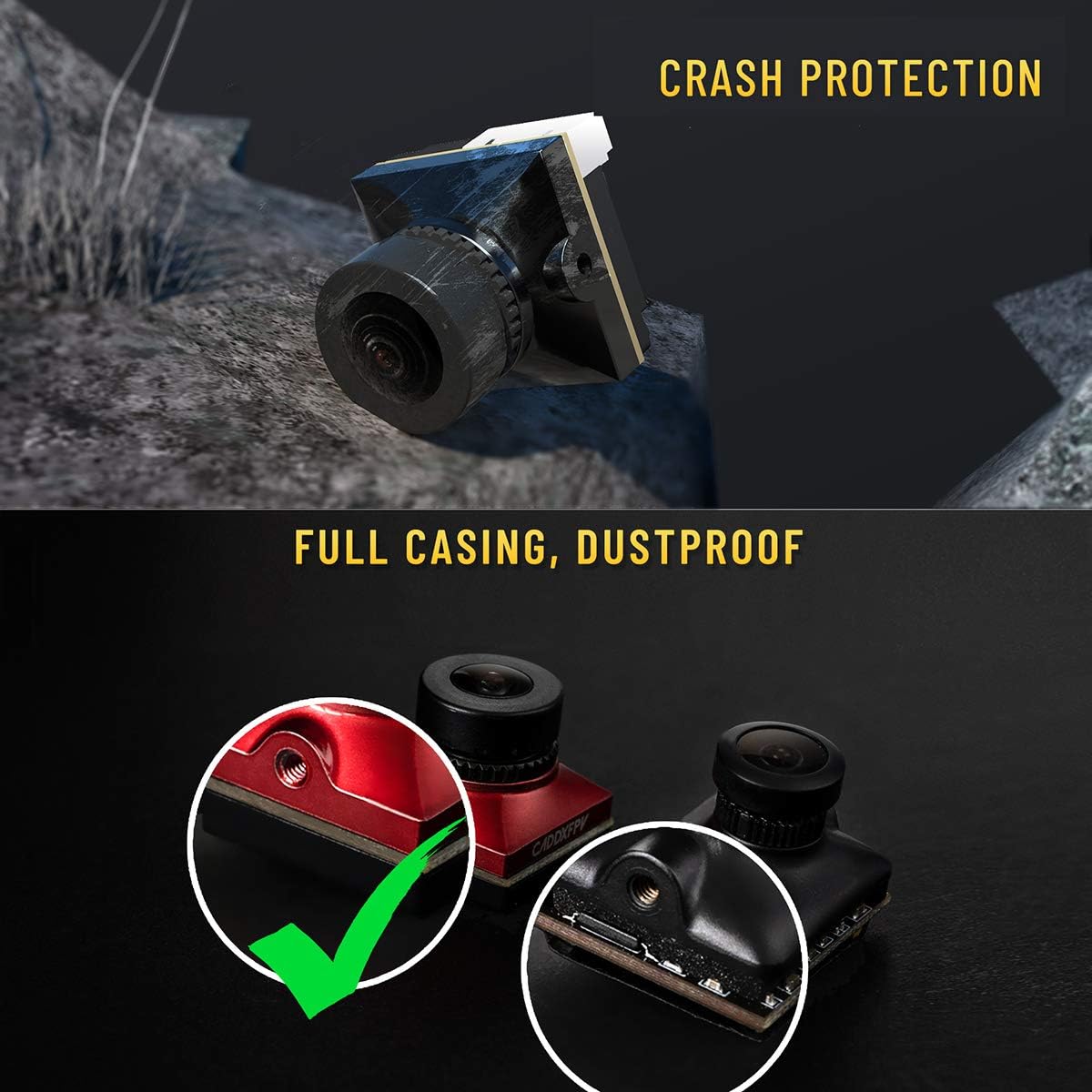 CADDX Micro FPV Camera Ratel 2 - Drone Aerial Photography review and price