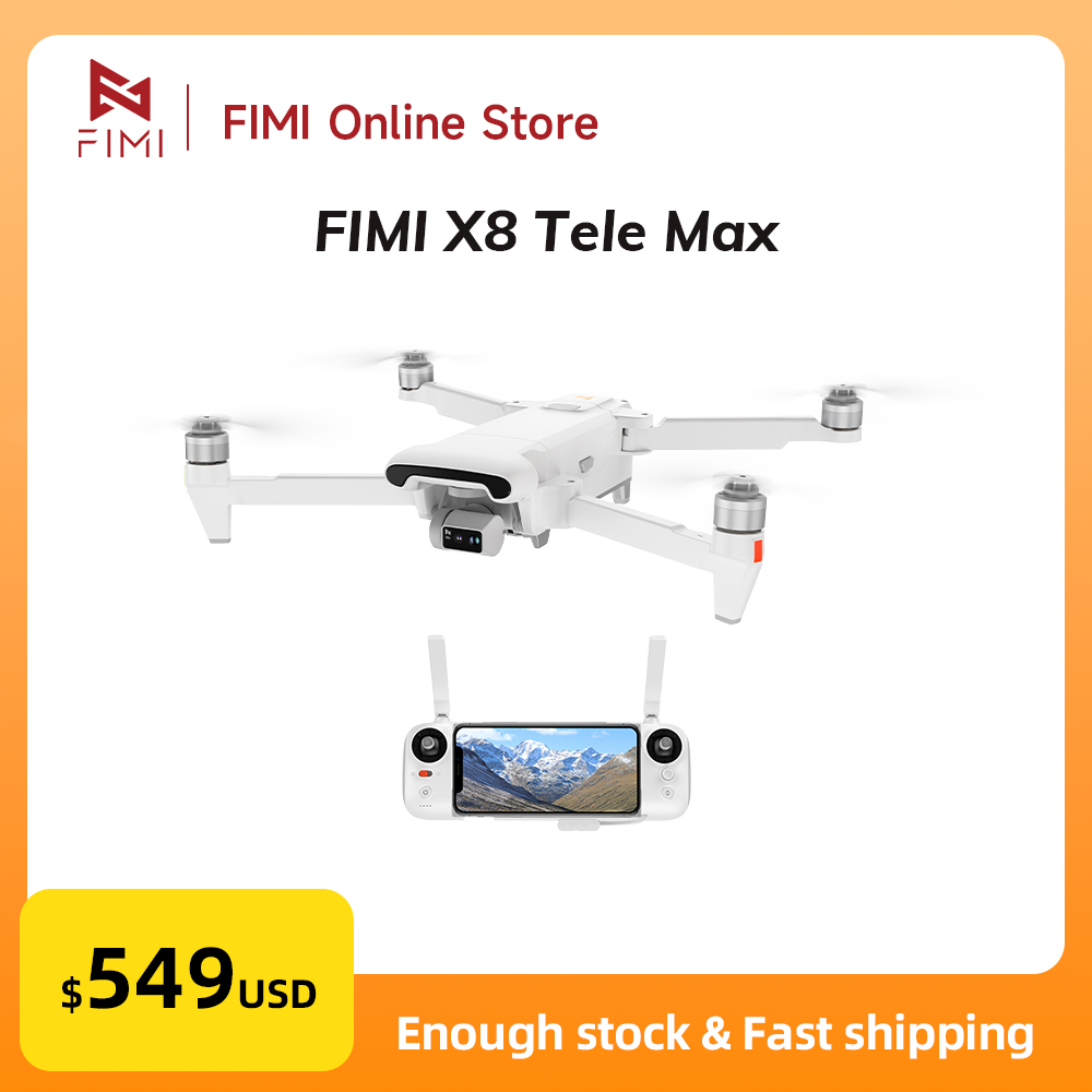 FIMI X8 Tele Max Drone 4K Prof - Drone Thermal Imaging review and price